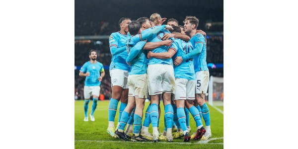 Champions League kwartfinales Manchester City komt als beste uit de bus Champions League kwartfinales Manchester City komt als beste uit de bus
